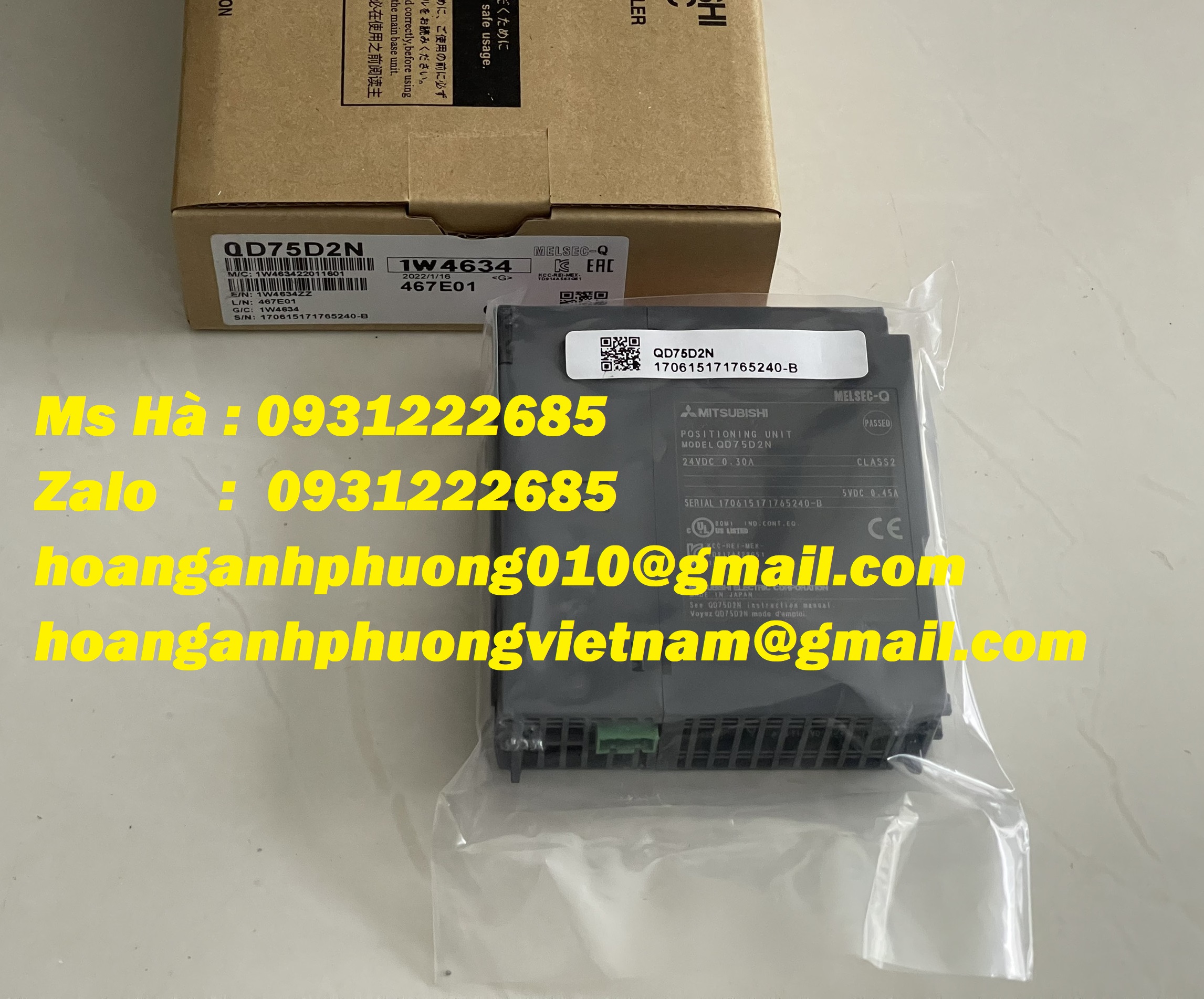 QD75D2N - Mitsubishi giá tốt - Bộ mô đun điều khiển vị trí
